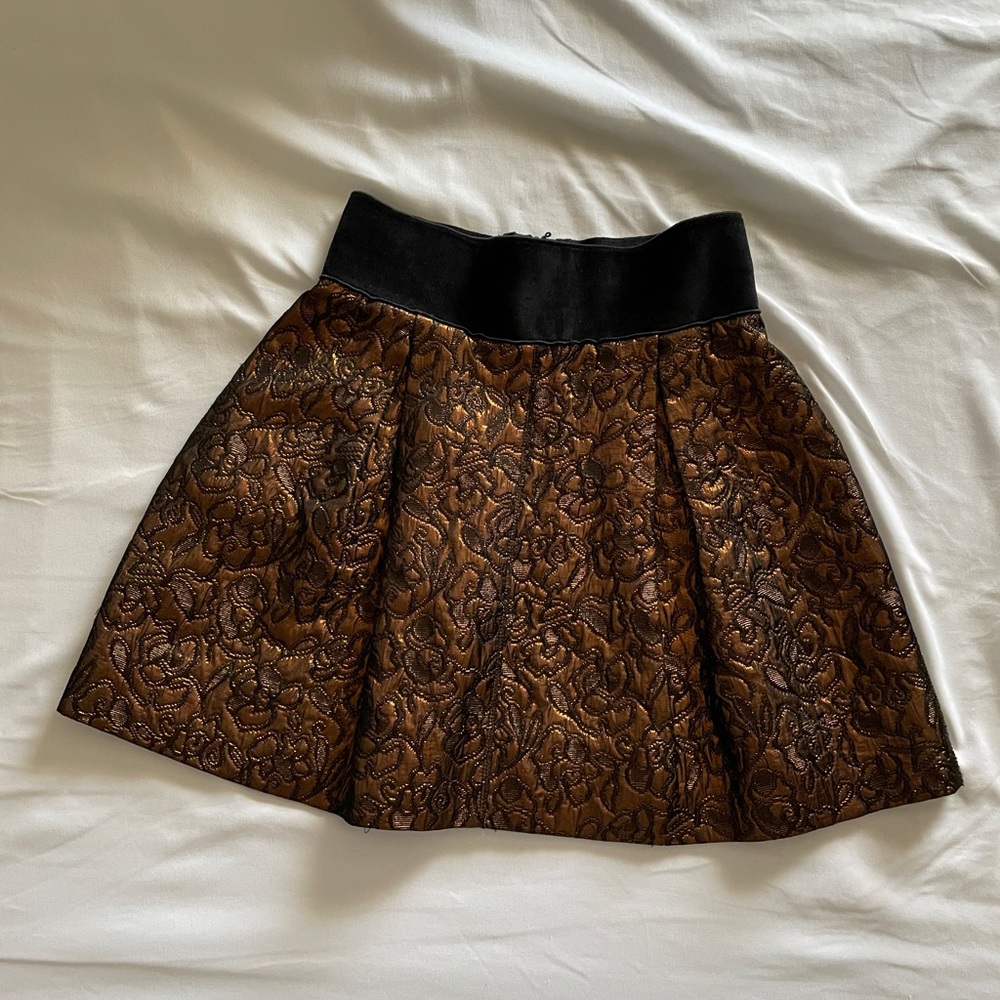 DOLCE & GABBANA jacquard skirt